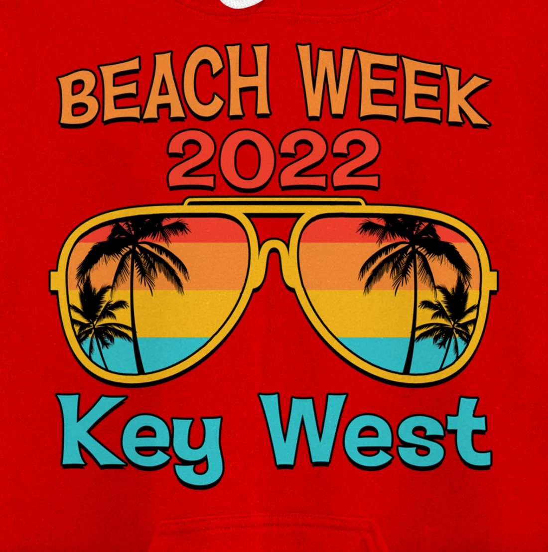 Key West Spring Break Beach Week 2022 Vacation Family Match Pullover Hoodie