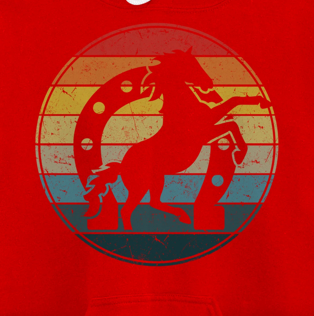 Retro Farrier Horseshoer Hoof Care Pullover Hoodie