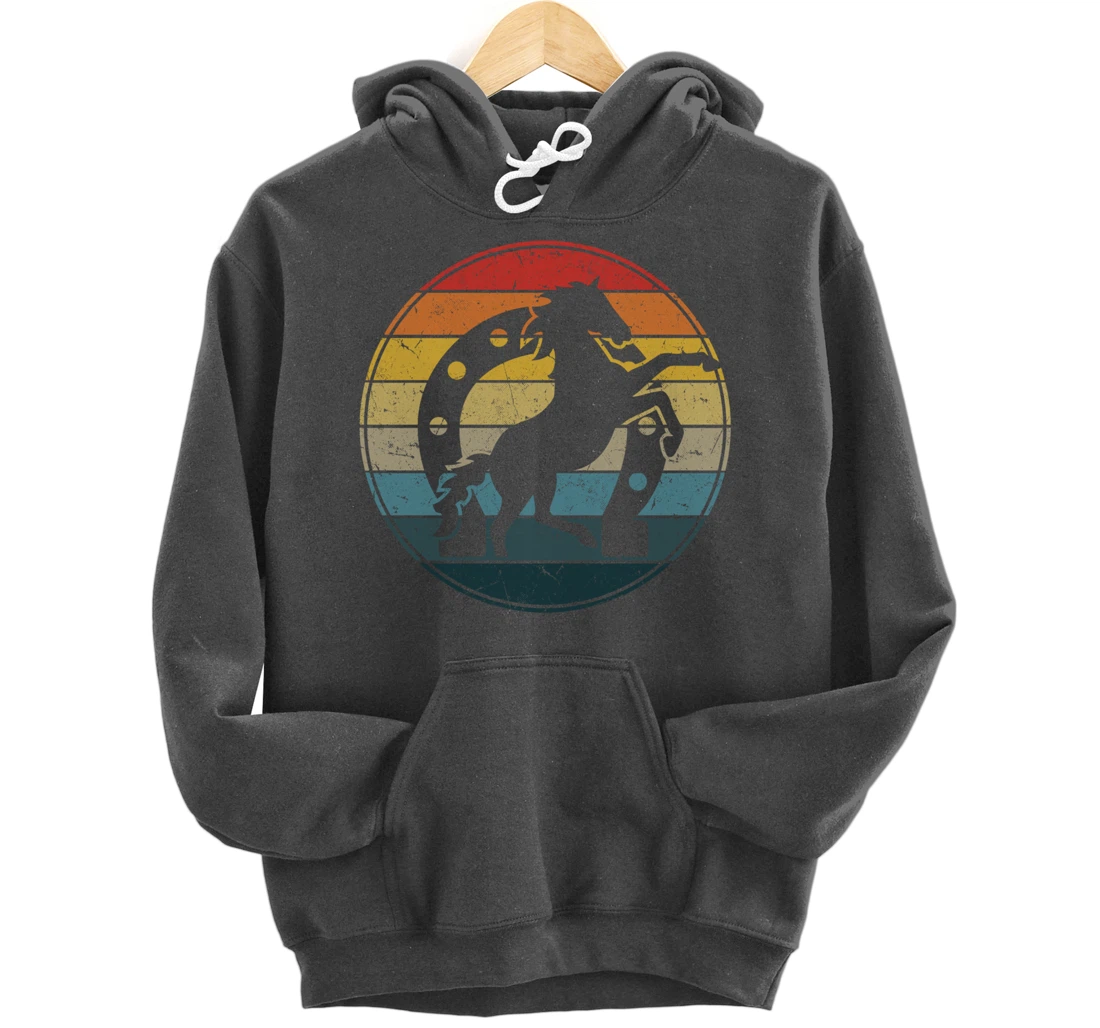 Retro Farrier Horseshoer Hoof Care Pullover Hoodie