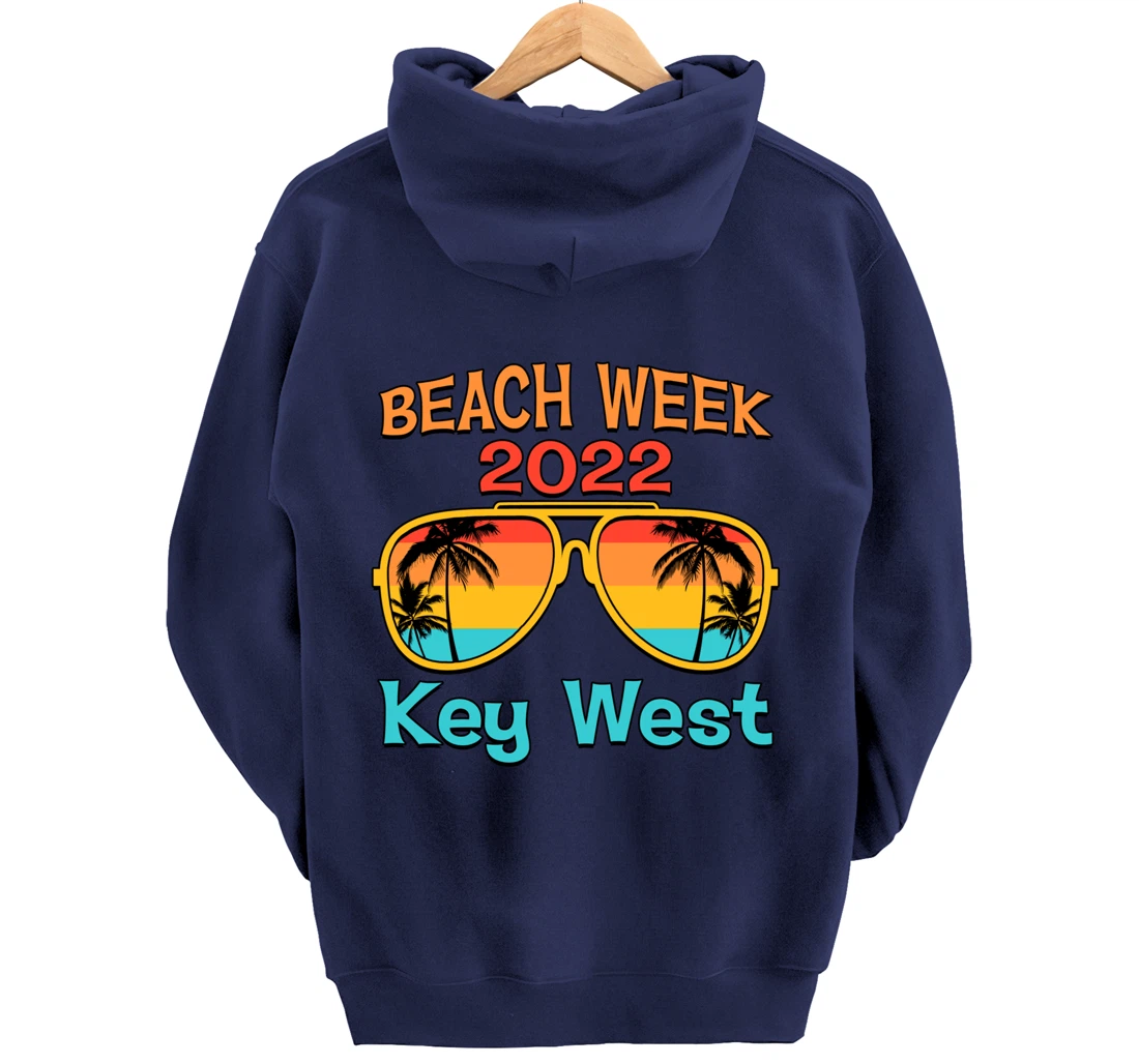 Key West Spring Break Beach Week 2022 Vacation Family Match Pullover Hoodie