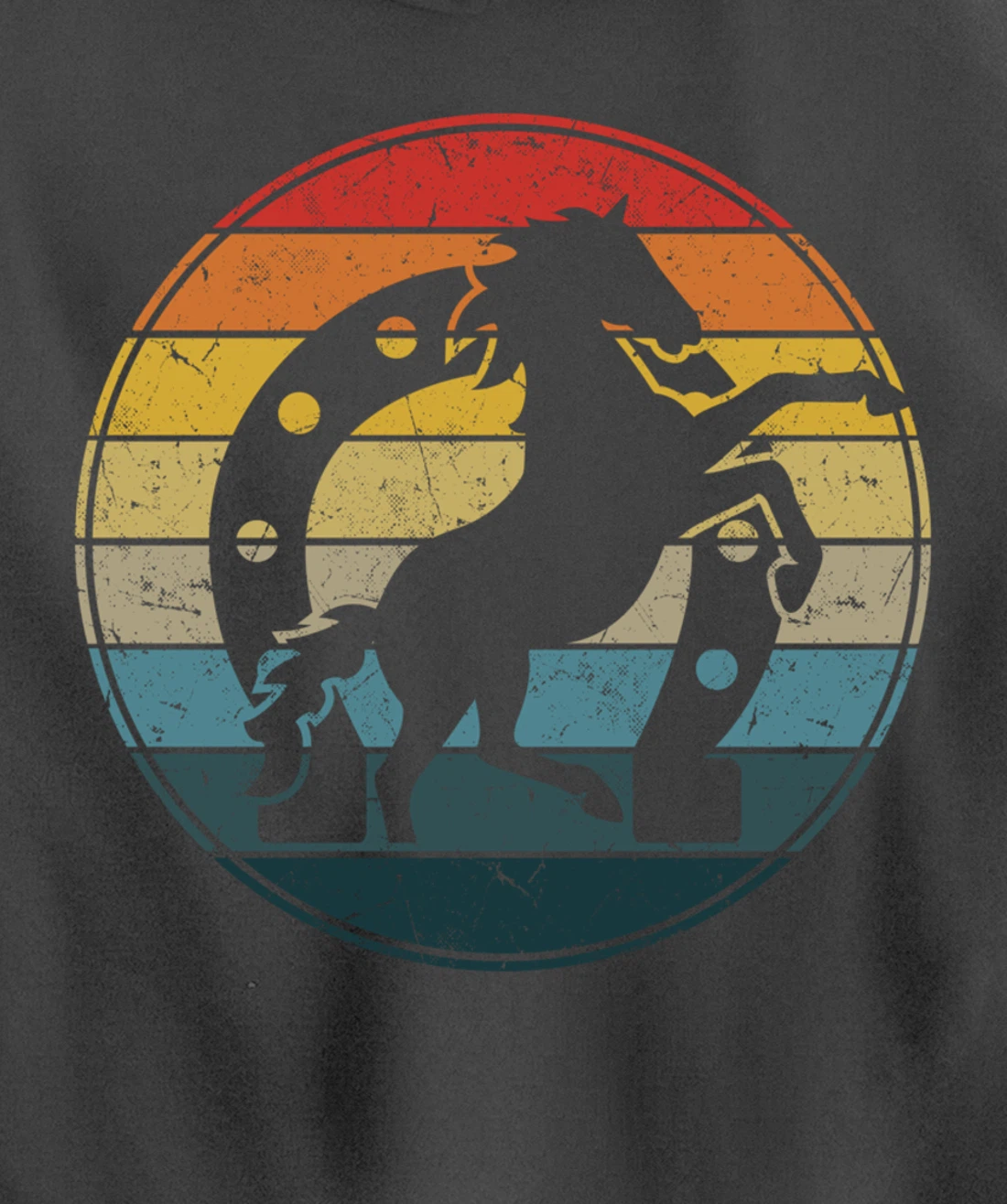 Retro Farrier Horseshoer Hoof Care Pullover Hoodie