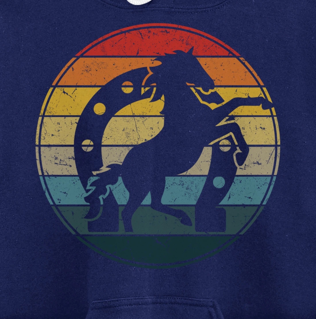 Retro Farrier Horseshoer Hoof Care Pullover Hoodie