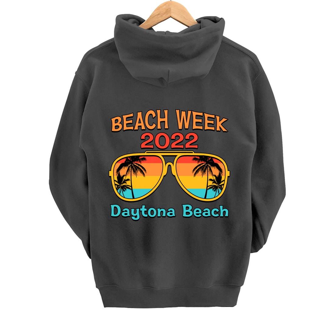 Daytona Beach Spring Break Beach Week 2022 Vacation Matching Pullover Hoodie