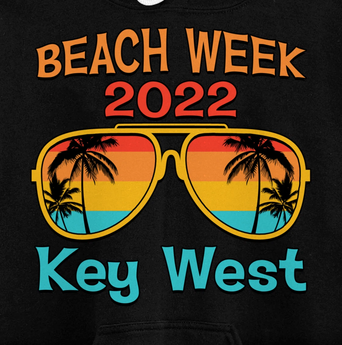 Key West Spring Break Beach Week 2022 Vacation Family Match Pullover Hoodie
