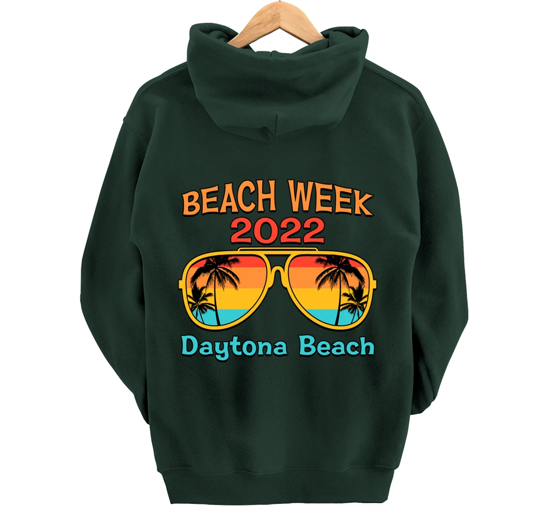 Daytona Beach Spring Break Beach Week 2022 Vacation Matching Pullover Hoodie