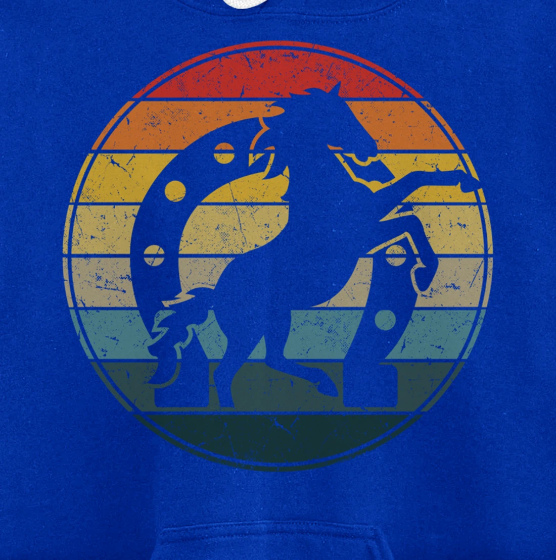 Retro Farrier Horseshoer Hoof Care Pullover Hoodie