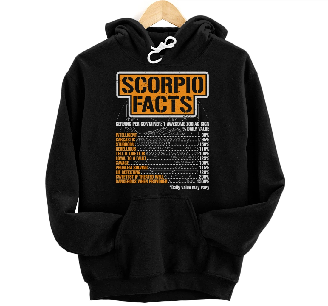 Skoropion Zodiac Astrology Skoropion Zodiac Signs Pullover Hoodie