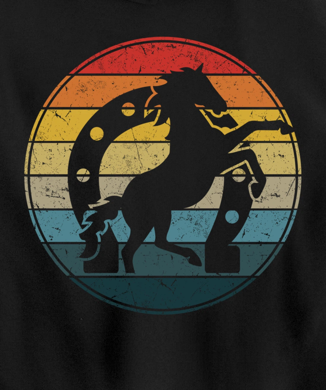 Retro Farrier Horseshoer Hoof Care Pullover Hoodie