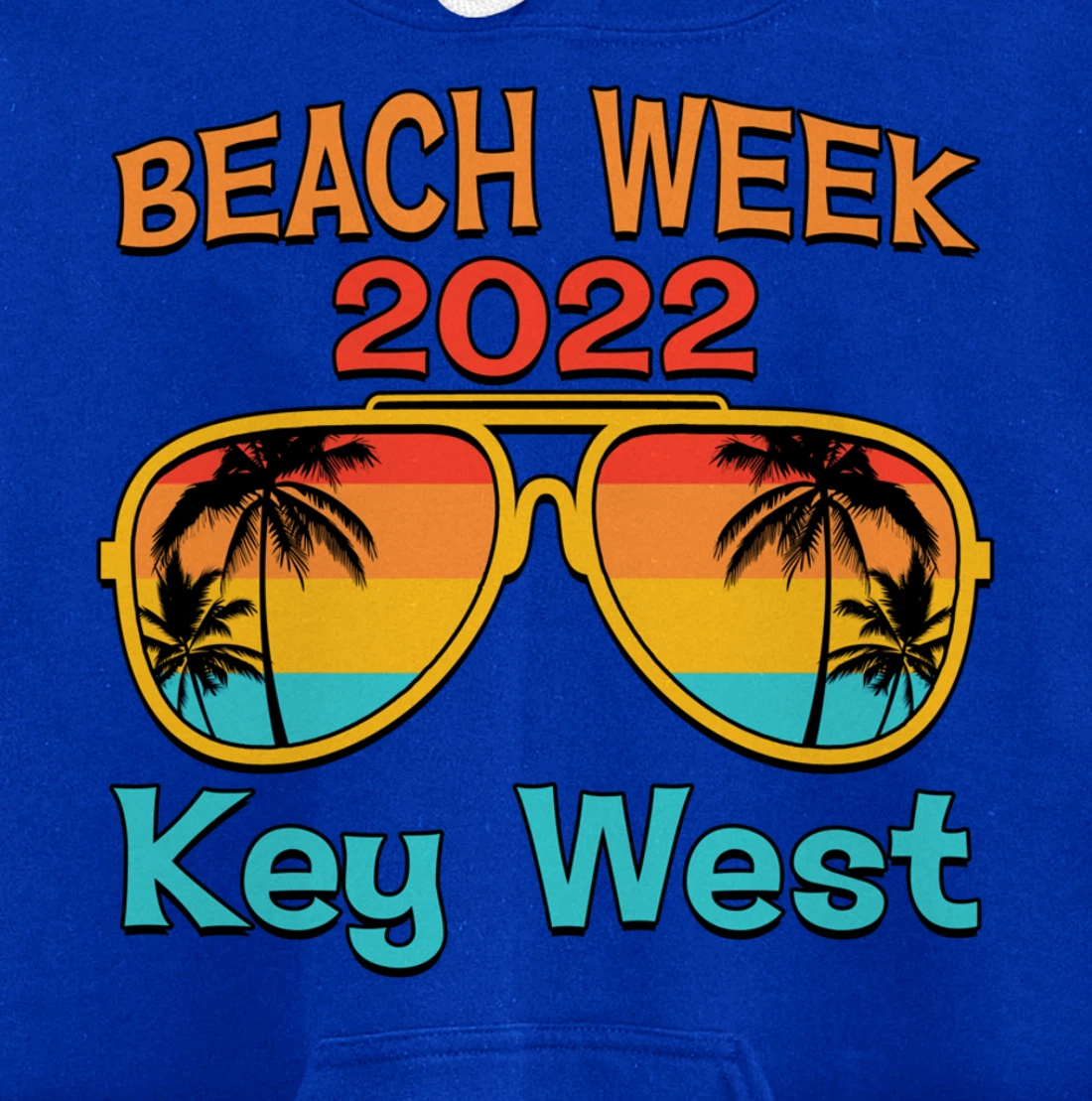 Key West Spring Break Beach Week 2022 Vacation Family Match Pullover Hoodie
