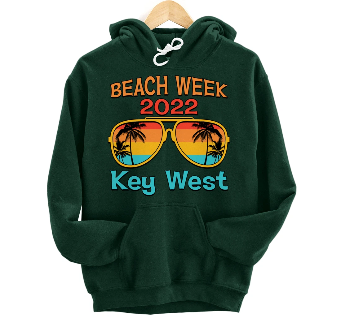 Key West Spring Break Beach Week 2022 Vacation Family Match Pullover Hoodie
