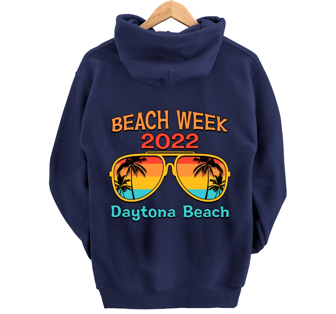 Daytona Beach Spring Break Beach Week 2022 Vacation Matching Pullover Hoodie