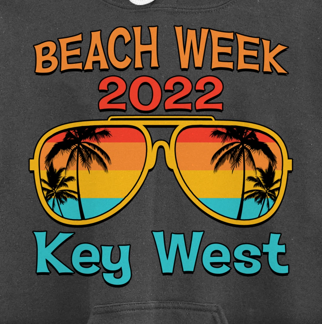 Key West Spring Break Beach Week 2022 Vacation Family Match Pullover Hoodie