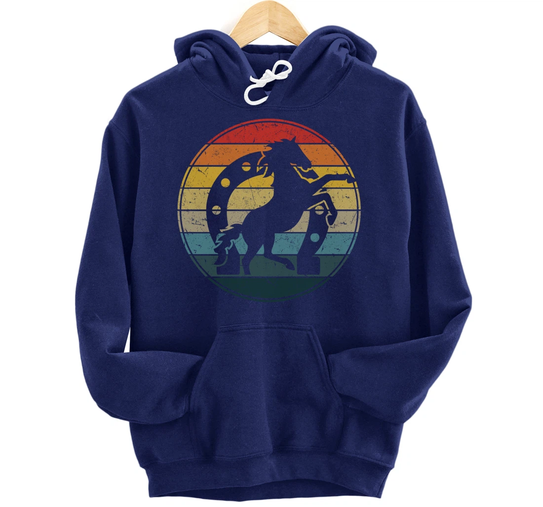 Retro Farrier Horseshoer Hoof Care Pullover Hoodie