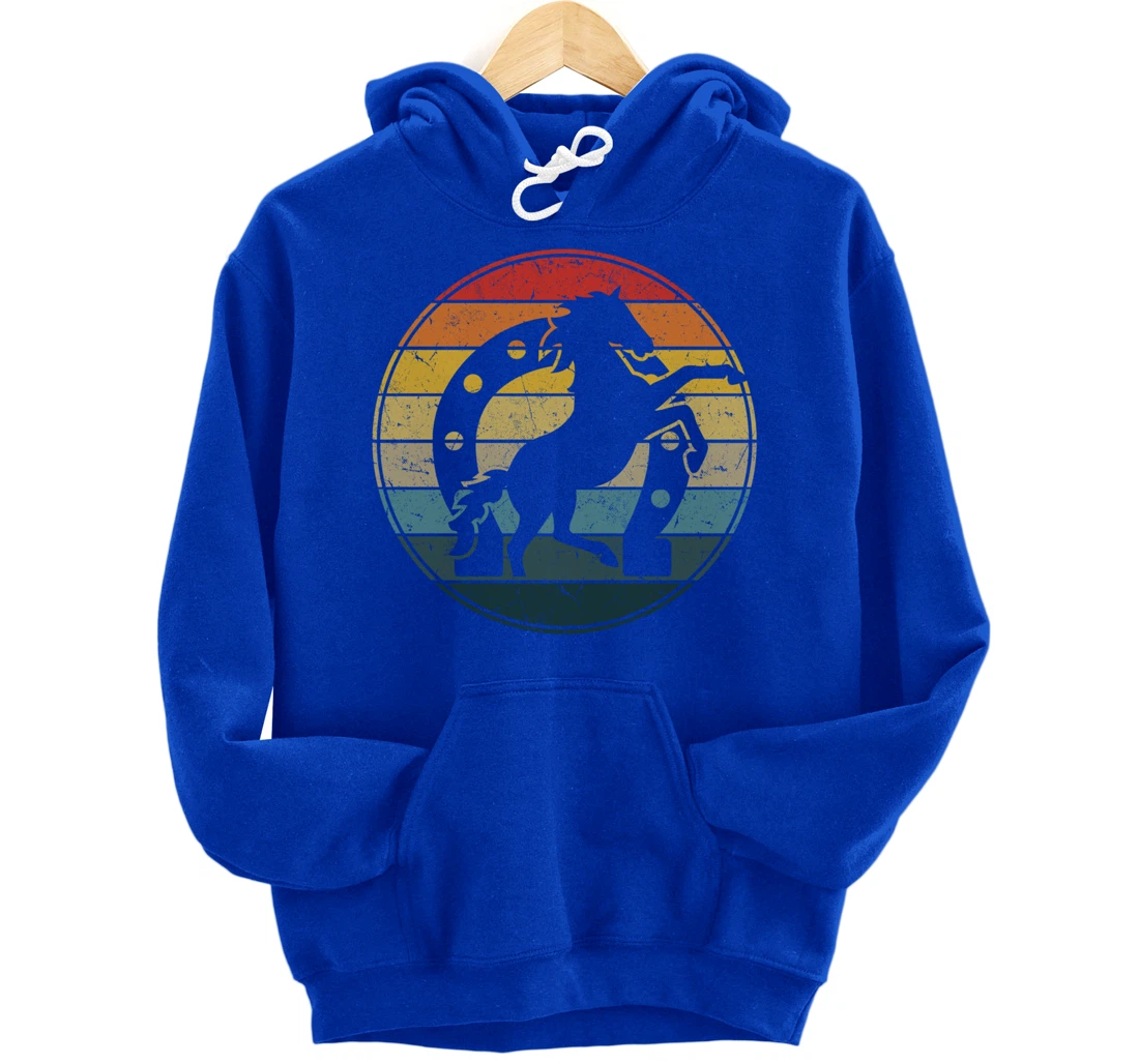 Retro Farrier Horseshoer Hoof Care Pullover Hoodie