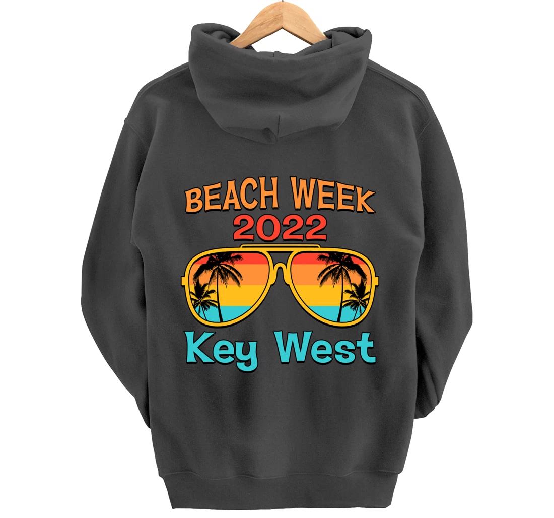 Key West Spring Break Beach Week 2022 Vacation Family Match Pullover Hoodie