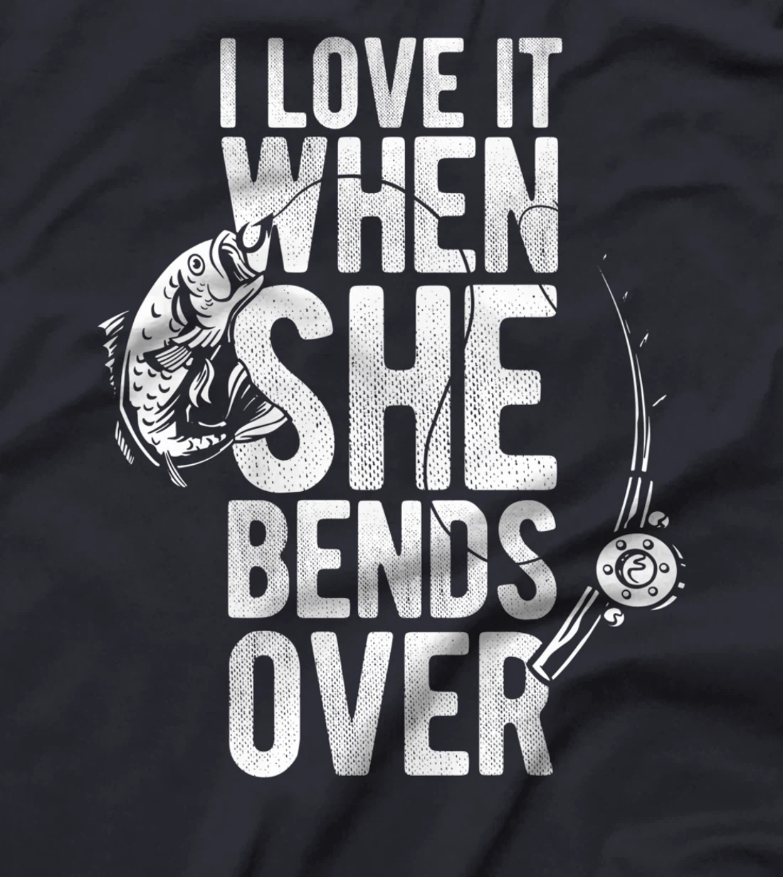 Fishing Hook Fish Pike Fisher Nature Lake Fishing T-Shirt