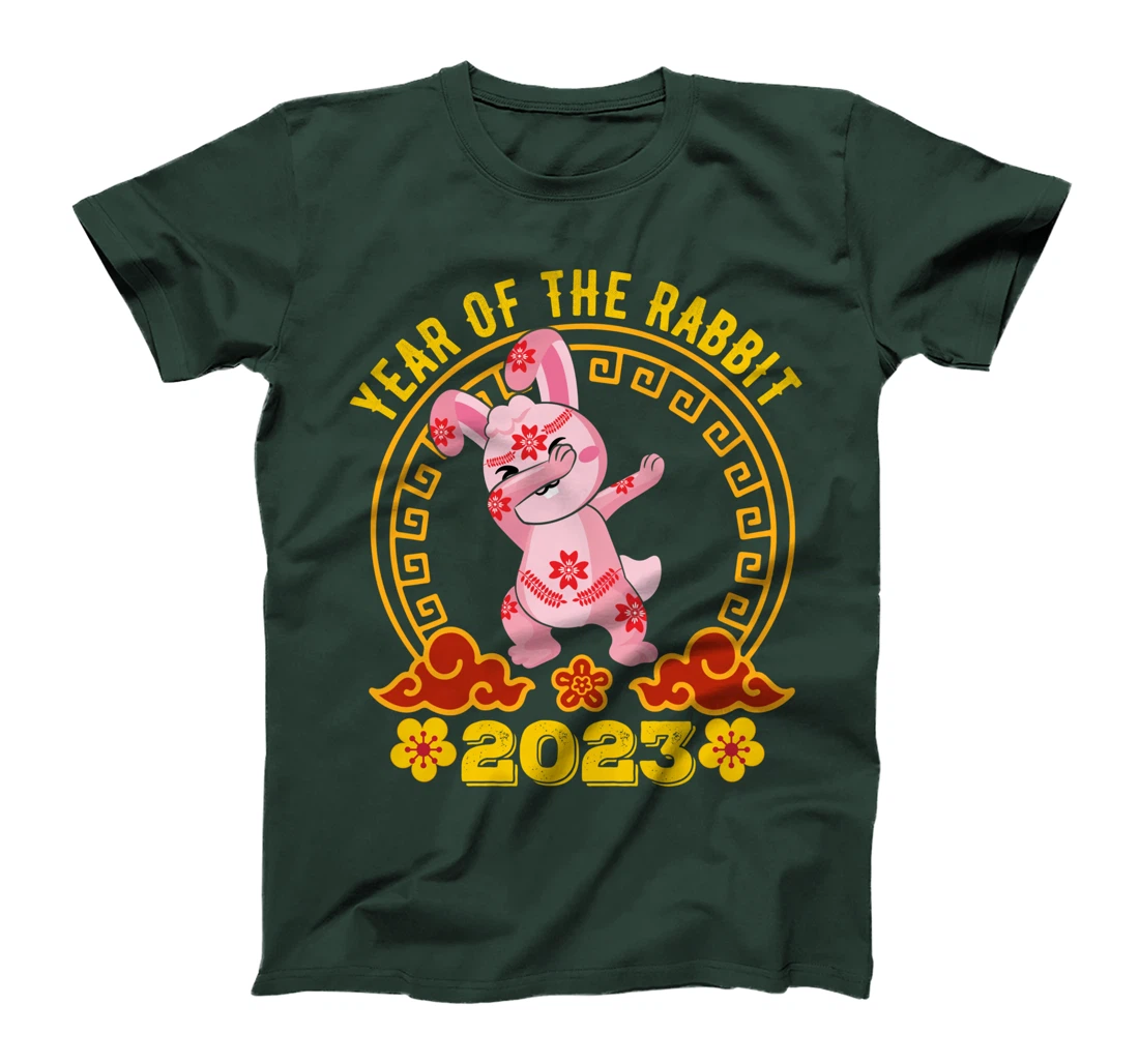 Year of the Rabbit 2023 Chinese New Year 2023 Dabbing Rabbit T-Shirt