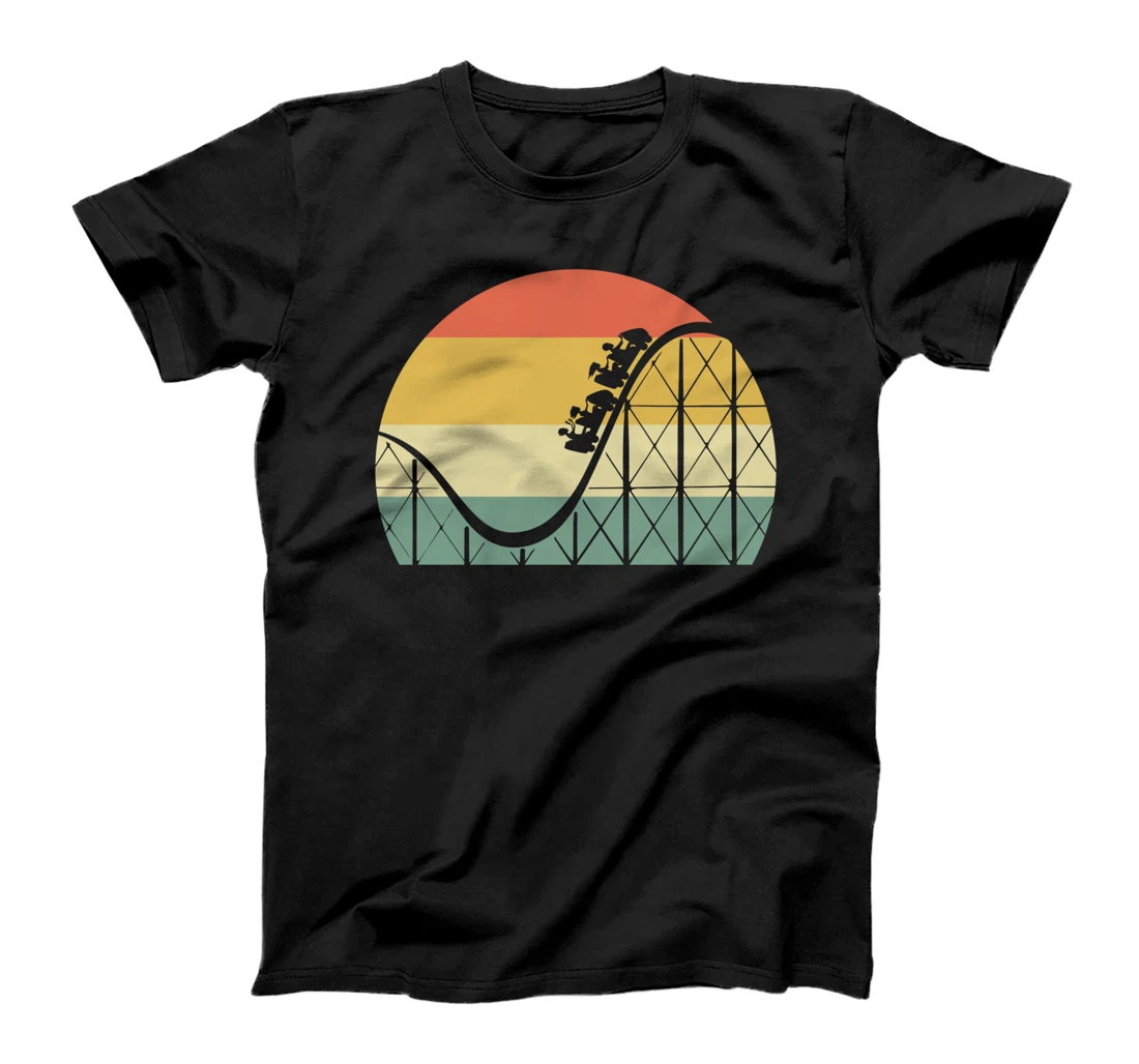 Vintage Roller Coaster Explorer And Adventurer T-Shirt