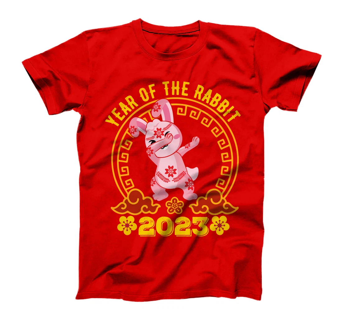 Year of the Rabbit 2023 Chinese New Year 2023 Dabbing Rabbit T-Shirt