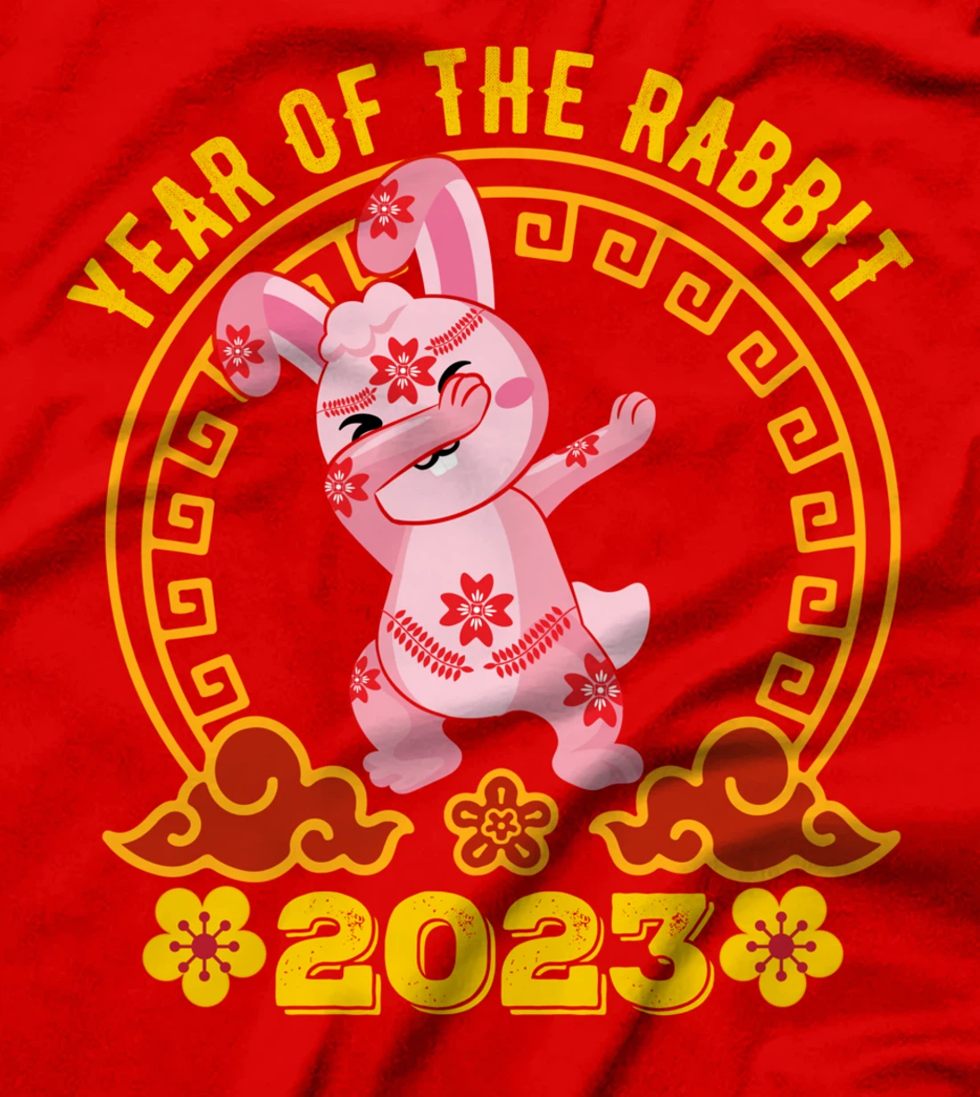 Year of the Rabbit 2023 Chinese New Year 2023 Dabbing Rabbit T-Shirt