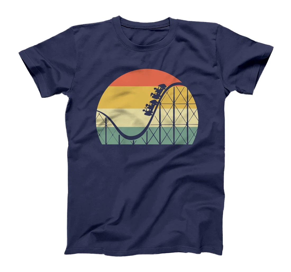 Vintage Roller Coaster Explorer And Adventurer T-Shirt