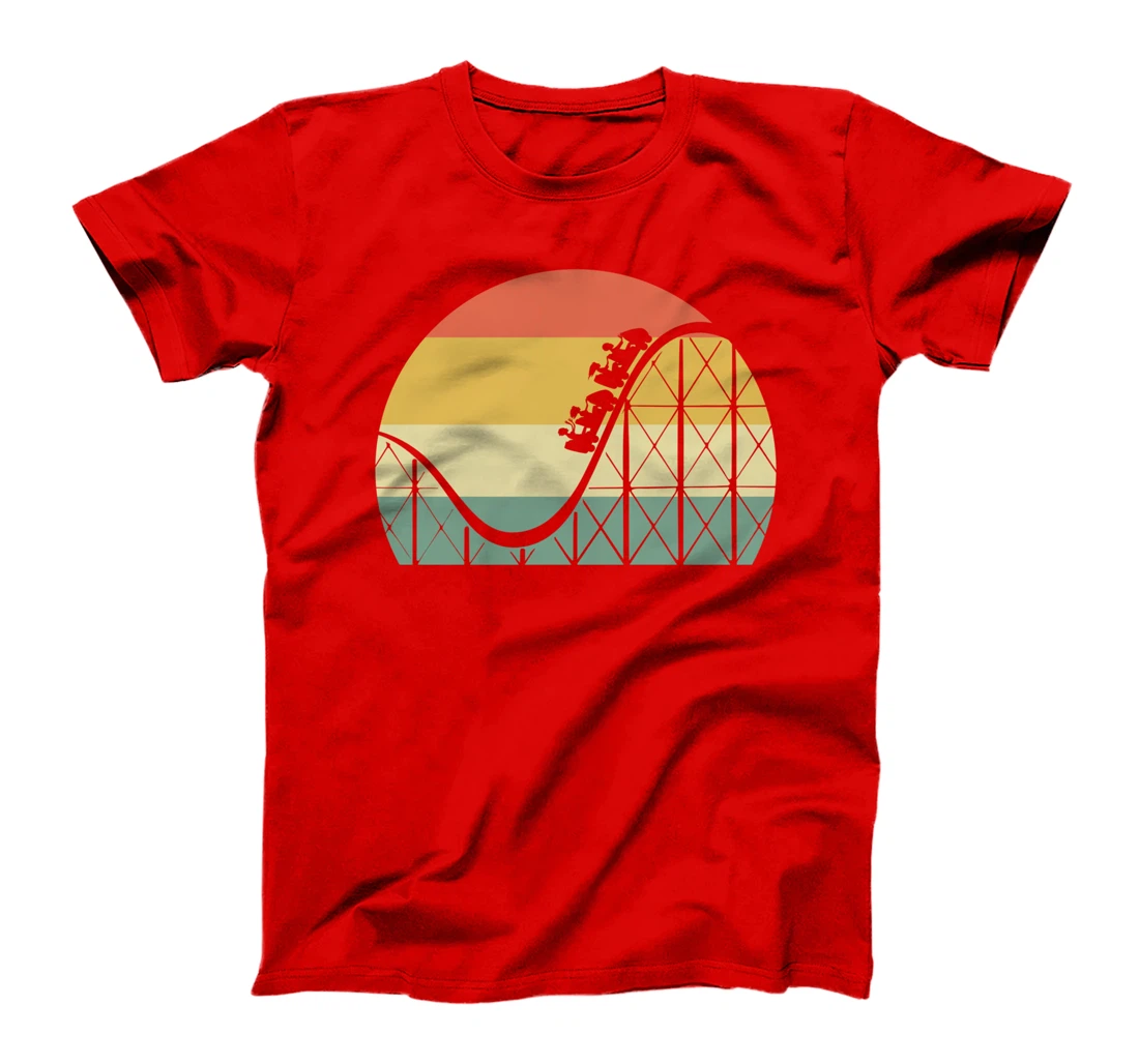 Vintage Roller Coaster Explorer And Adventurer T-Shirt