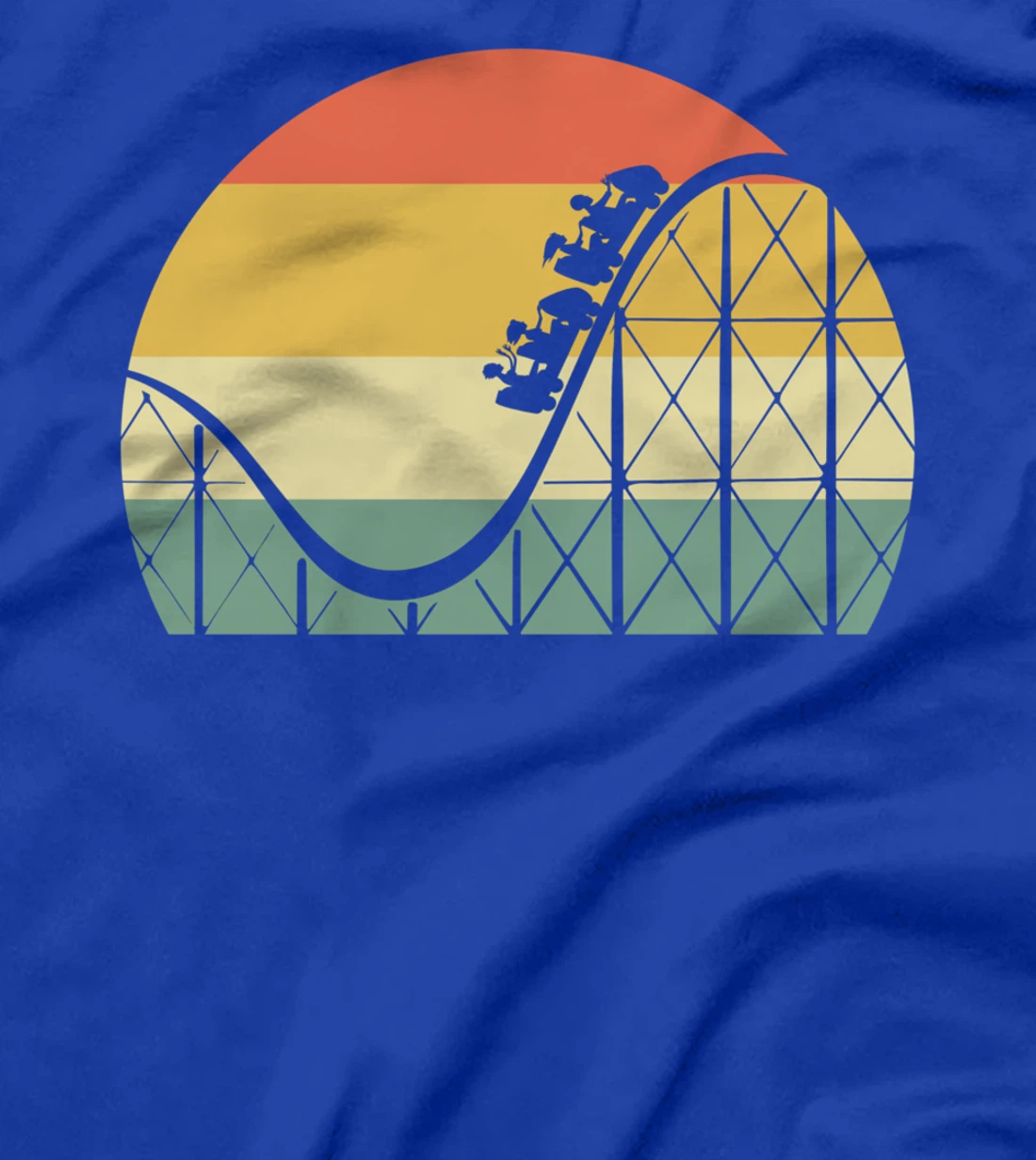Vintage Roller Coaster Explorer And Adventurer T-Shirt