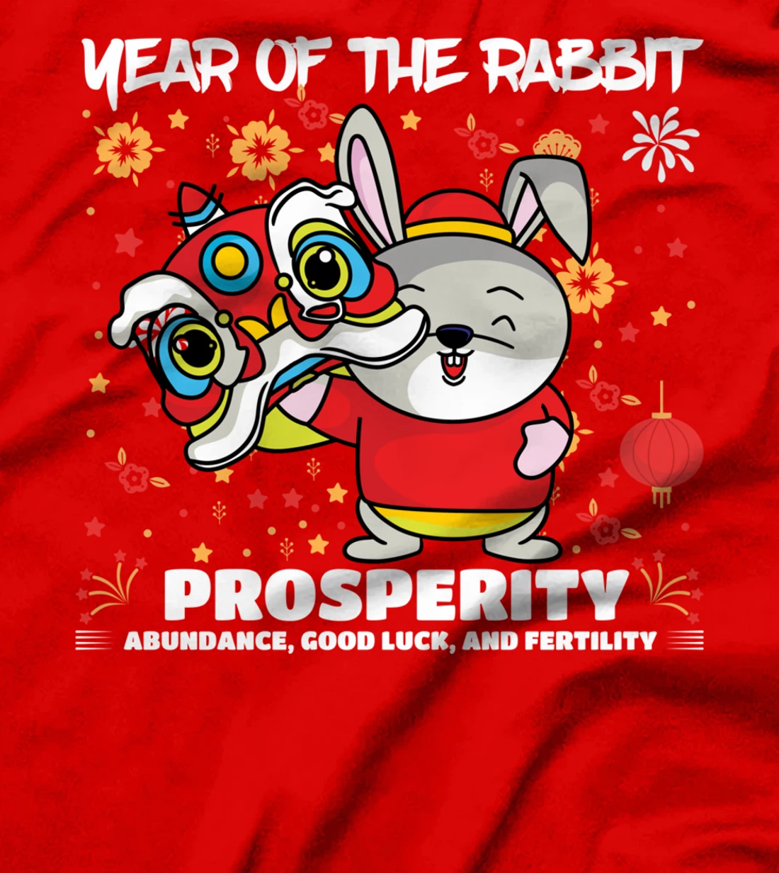 Chinese New Year Clothing Rabbit Chinese New Year 2023 T-Shirt