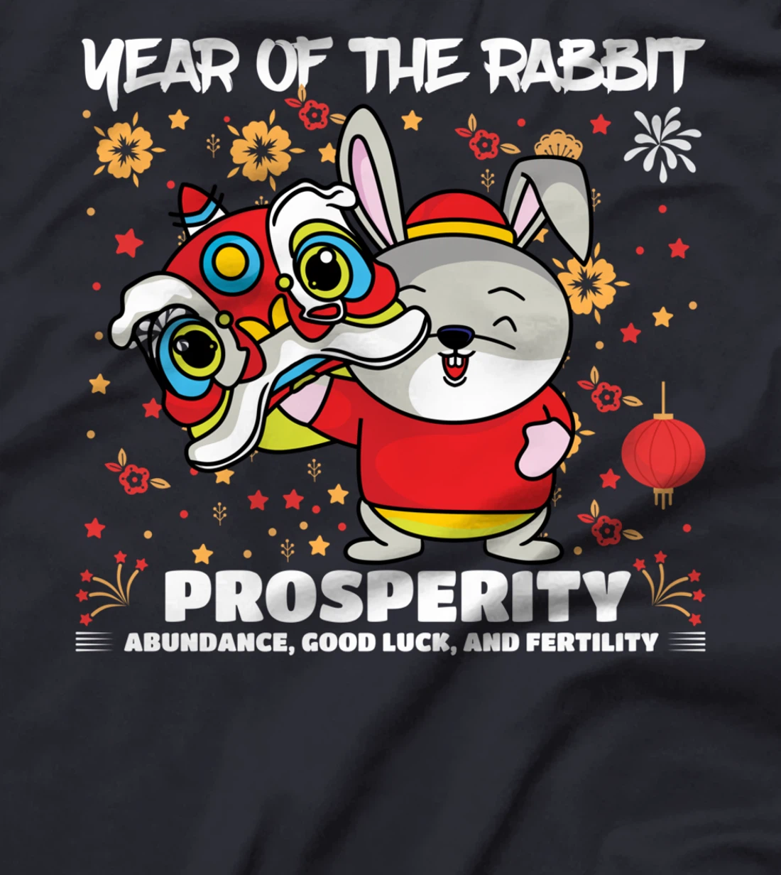 Chinese New Year Clothing Rabbit Chinese New Year 2023 T-Shirt