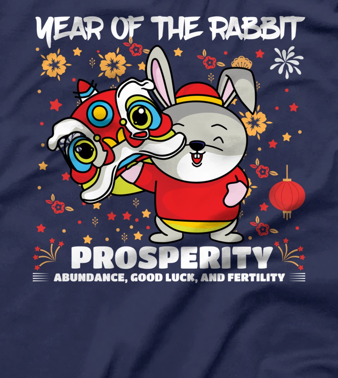 Chinese New Year Clothing Rabbit Chinese New Year 2023 T-Shirt