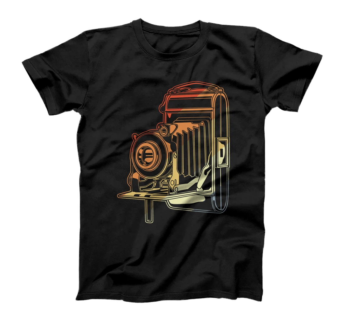 Oldschool Camera Vintage Camera Photojournalist T-Shirt
