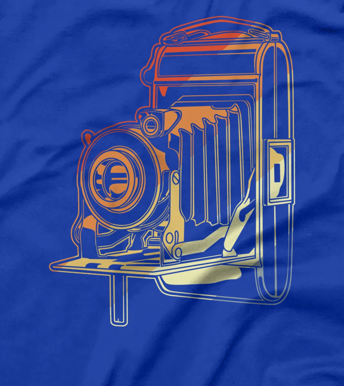 Oldschool Camera Vintage Camera Photojournalist T-Shirt