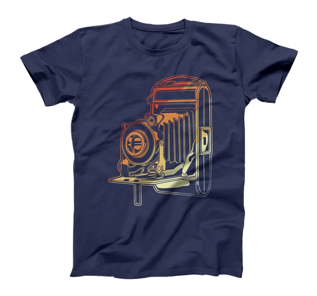 Oldschool Camera Vintage Camera Photojournalist T-Shirt