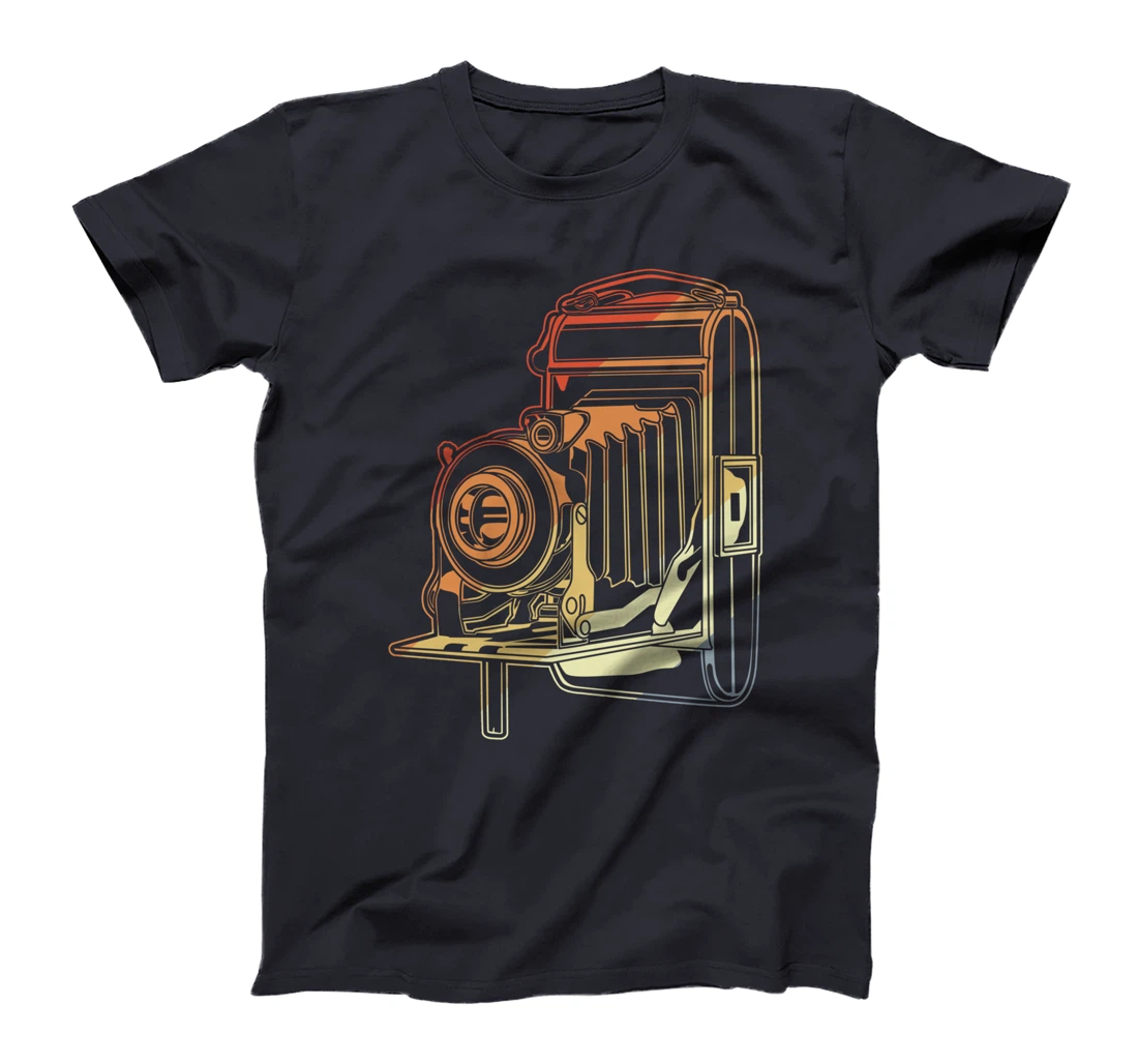 Oldschool Camera Vintage Camera Photojournalist T-Shirt