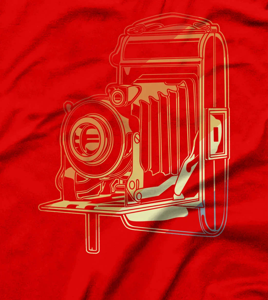 Oldschool Camera Vintage Camera Photojournalist T-Shirt