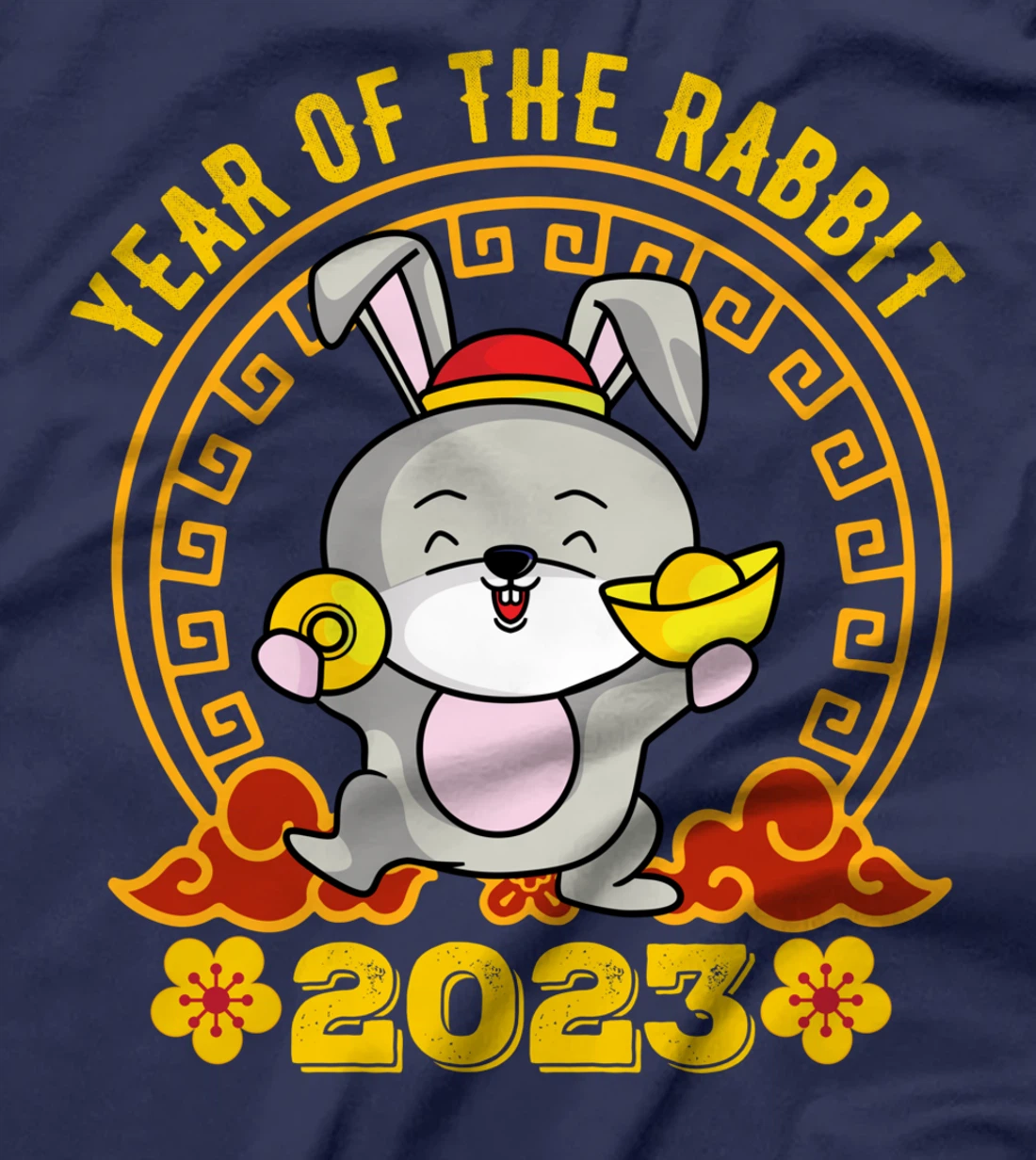 New Year's Eve Of The Rabbit Zodiac Year Of The Rabbit 2023 T-Shirt