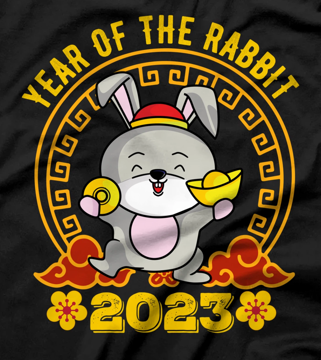 New Year's Eve Of The Rabbit Zodiac Year Of The Rabbit 2023 T-Shirt