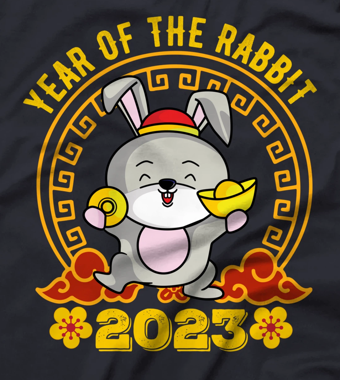 New Year's Eve Of The Rabbit Zodiac Year Of The Rabbit 2023 T-Shirt