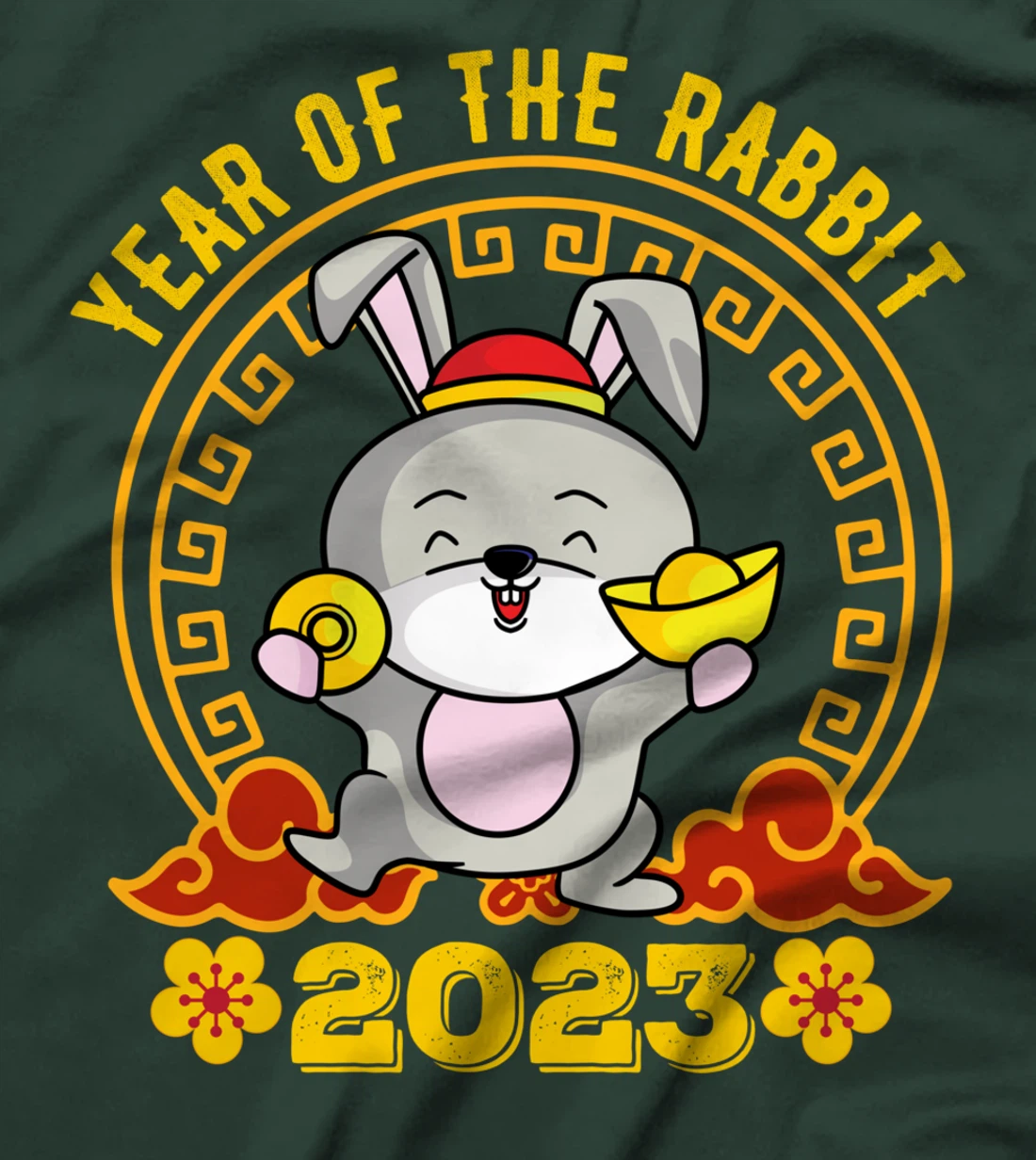 New Year's Eve Of The Rabbit Zodiac Year Of The Rabbit 2023 T-Shirt