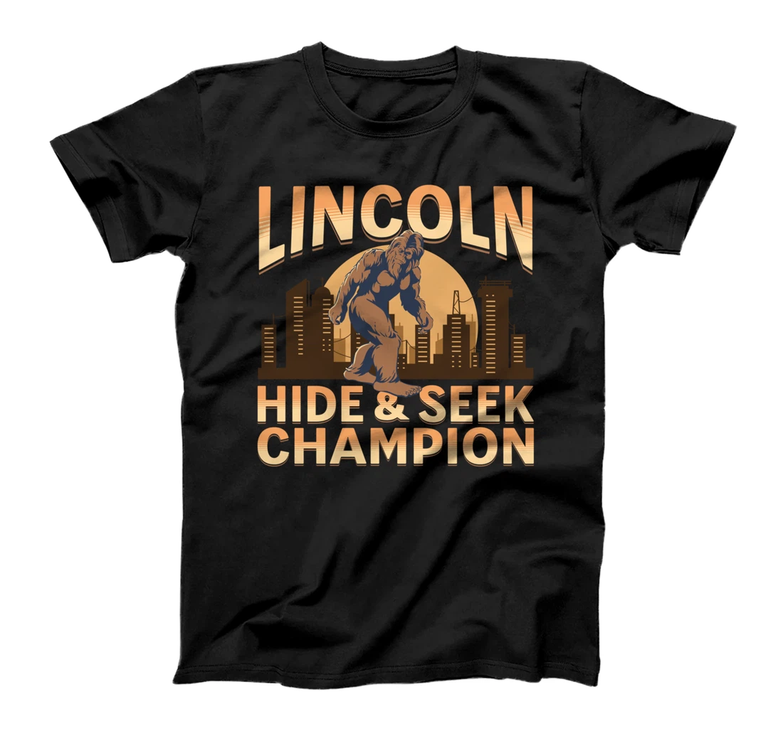 Lincoln Bigfoot City Sunset Champ T-Shirt