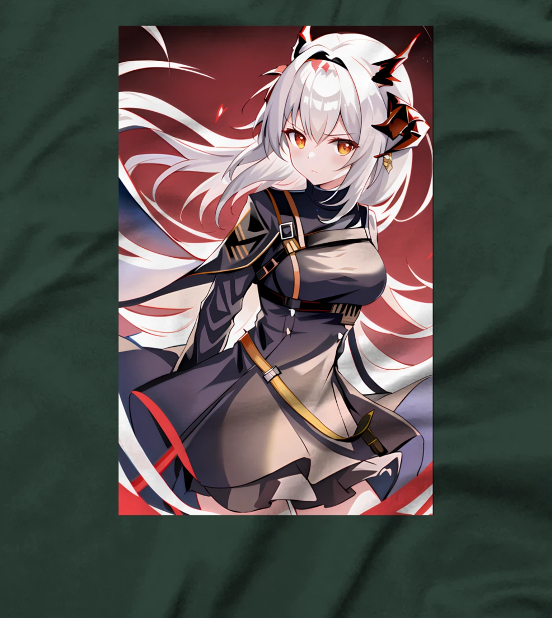 Cute Devil Girl Anime Aesthetic T-Shirt