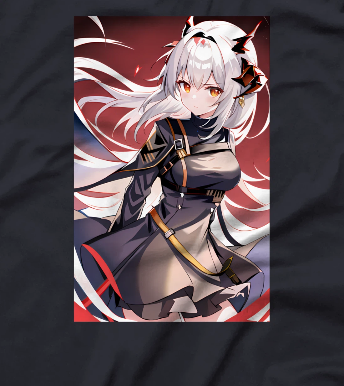 Cute Devil Girl Anime Aesthetic T-Shirt