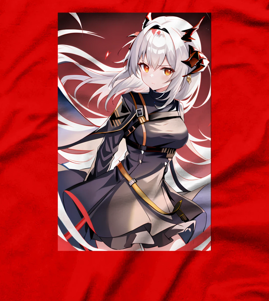 Cute Devil Girl Anime Aesthetic T-Shirt