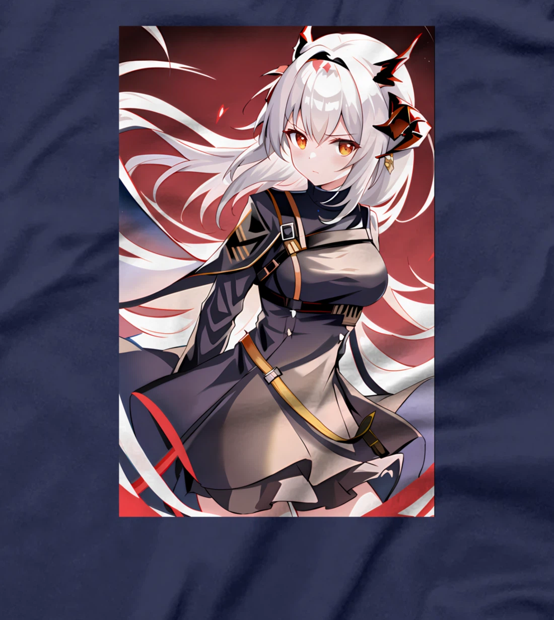 Cute Devil Girl Anime Aesthetic T-Shirt