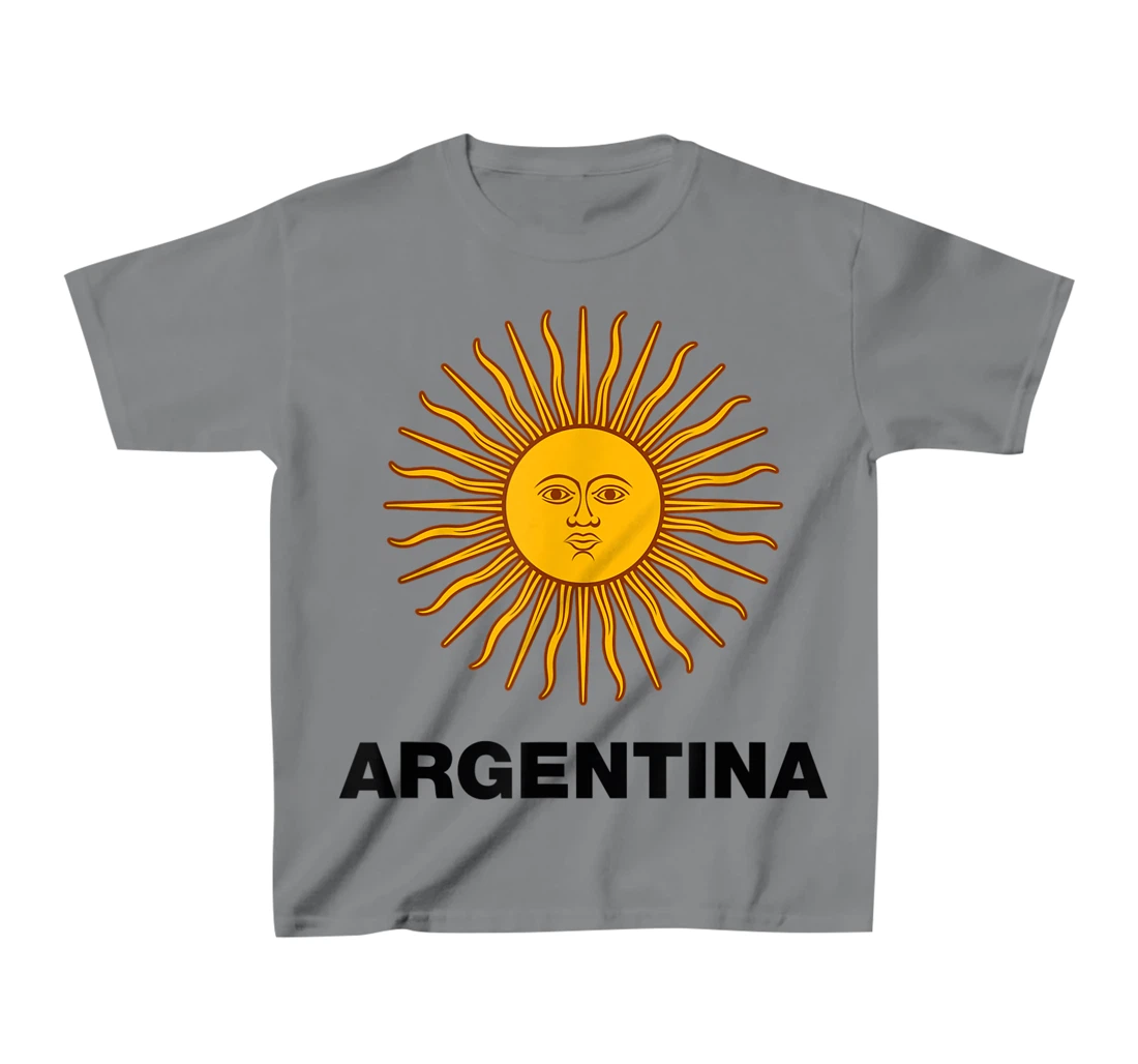 Cool I Love Argentina Illustration Novelty Graphic Designs T-Shirt, Kid T-Shirt and Women T-Shirt