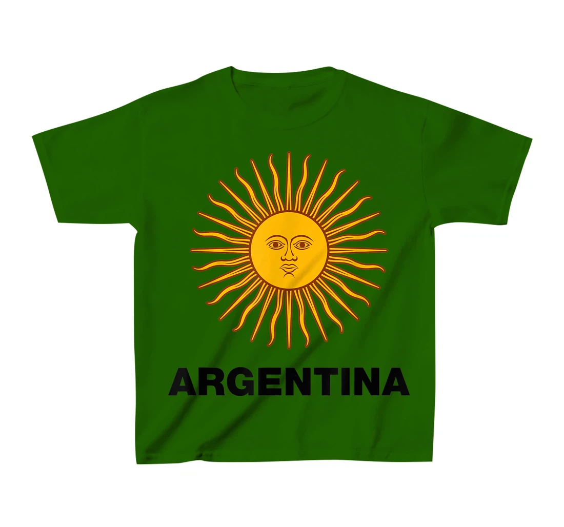 Cool I Love Argentina Illustration Novelty Graphic Designs T-Shirt, Kid T-Shirt and Women T-Shirt