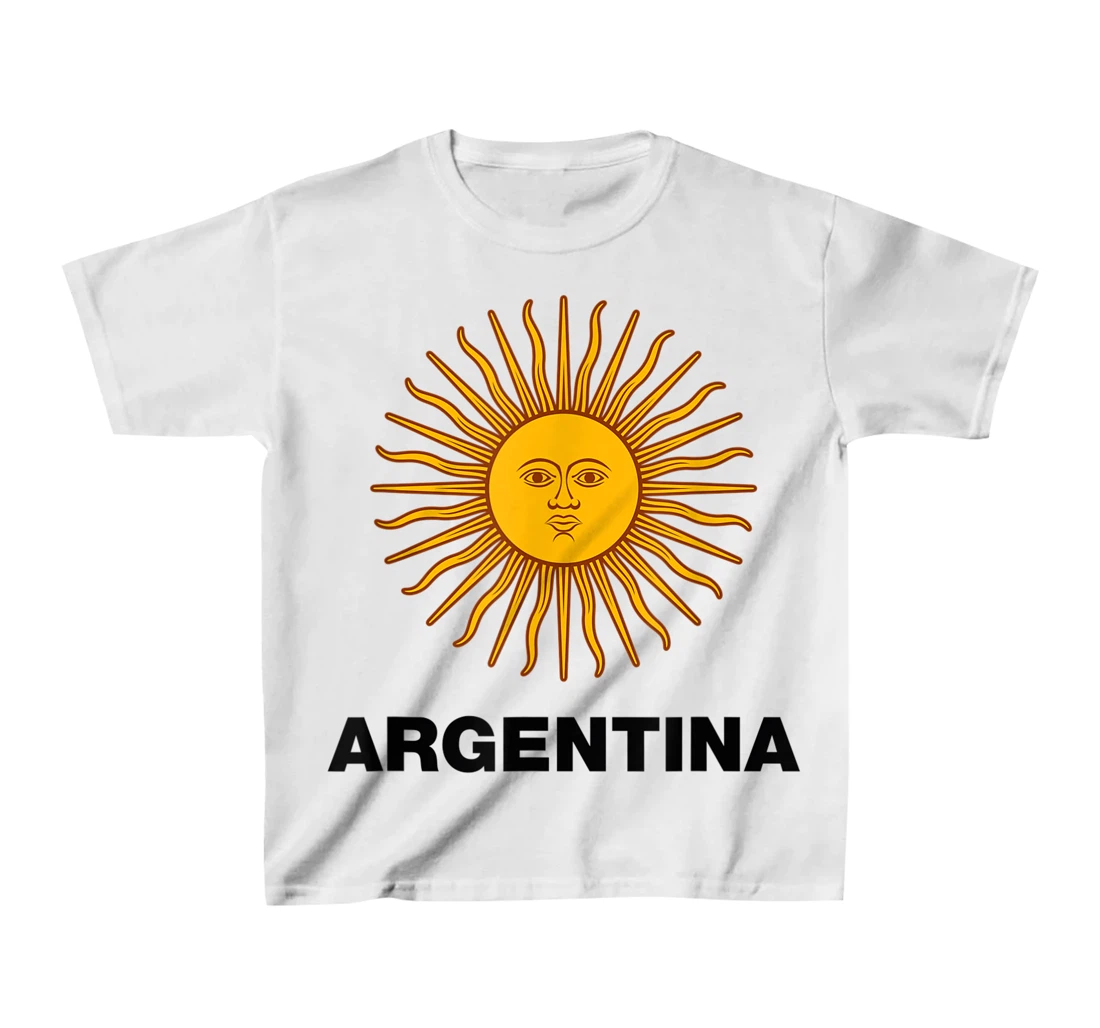 Cool I Love Argentina Illustration Novelty Graphic Designs T-Shirt, Kid T-Shirt and Women T-Shirt