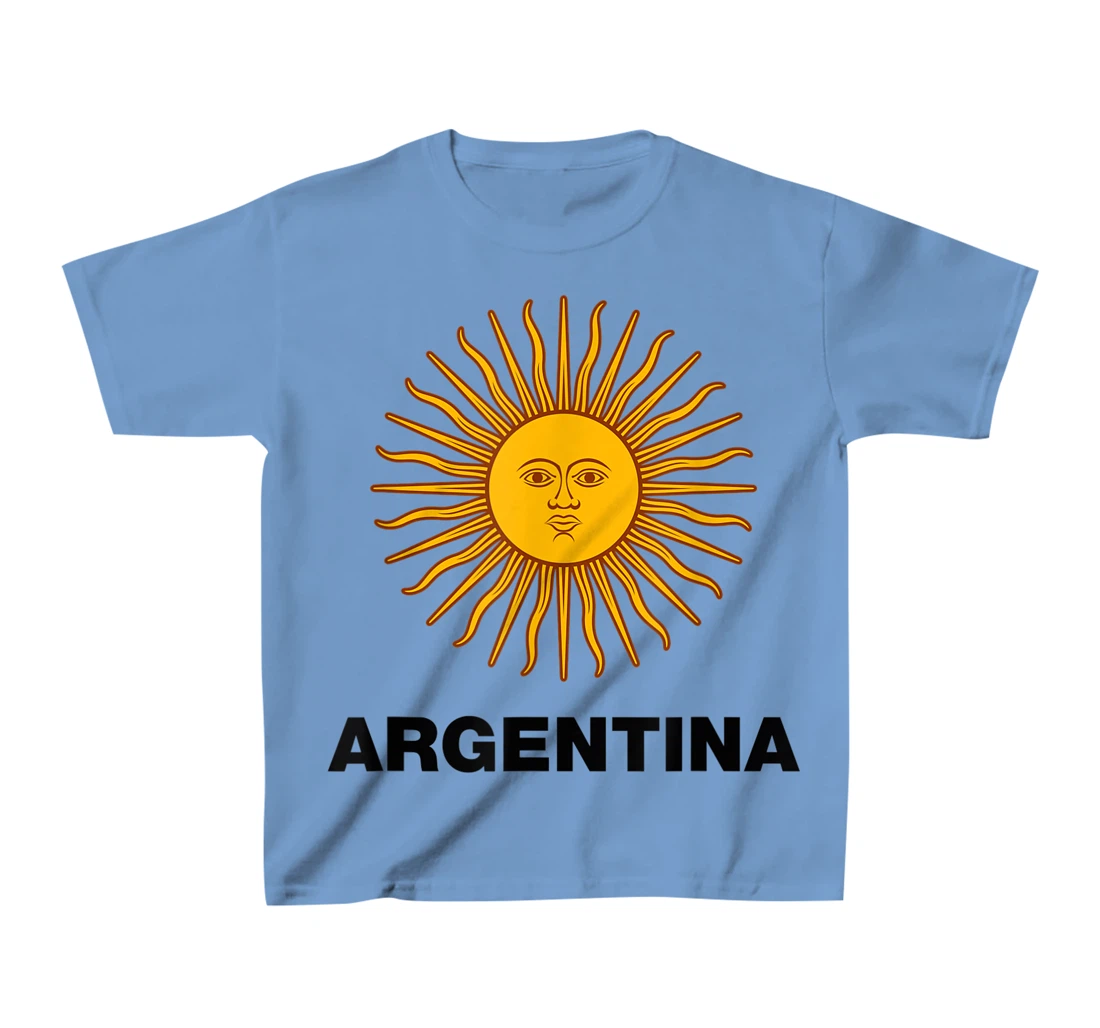 Cool I Love Argentina Illustration Novelty Graphic Designs T-Shirt, Kid T-Shirt and Women T-Shirt