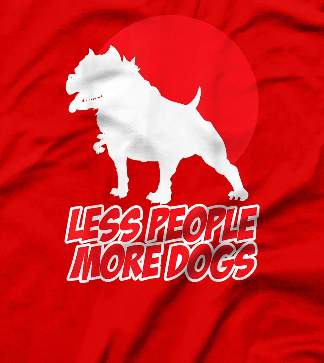 Less People More Dogs Funny Pet Puppy Sunset Sarcastic Men's T-Shirt, Women T-Shirt