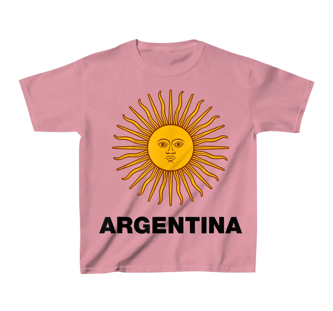 Cool I Love Argentina Illustration Novelty Graphic Designs T-Shirt, Kid T-Shirt and Women T-Shirt